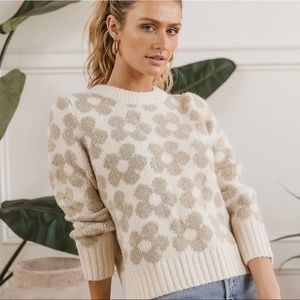 Bohme flower sweater